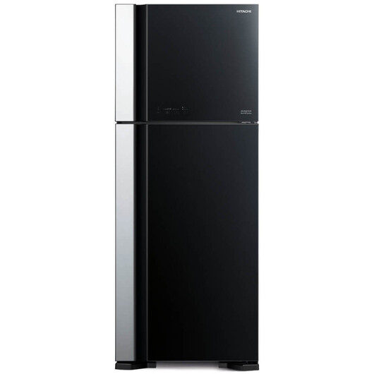 HITACHI 2 DOORS 498L INVERTER FRIDGE - GLASS BLACK (R-VG580P7M-1 GBK)